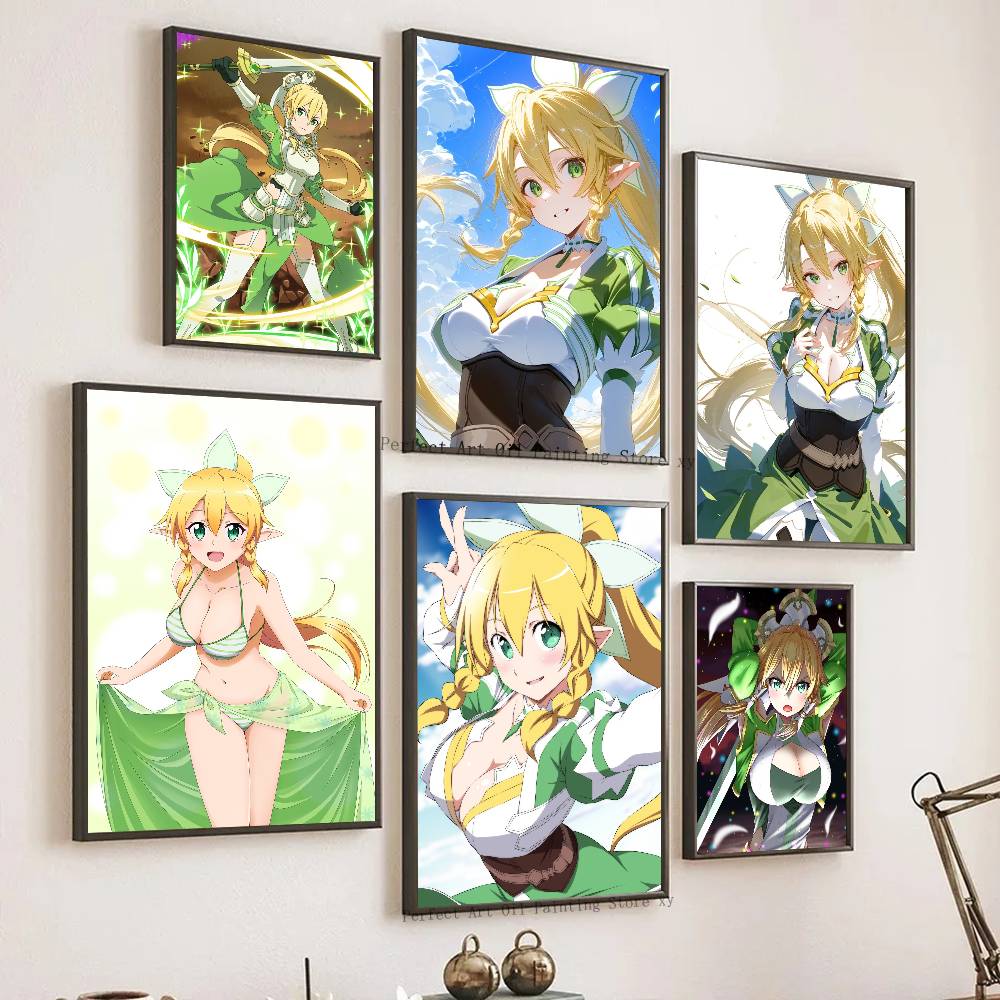 Home Bar Word - Leaf Anime S-Word A-Art O-Online Posters