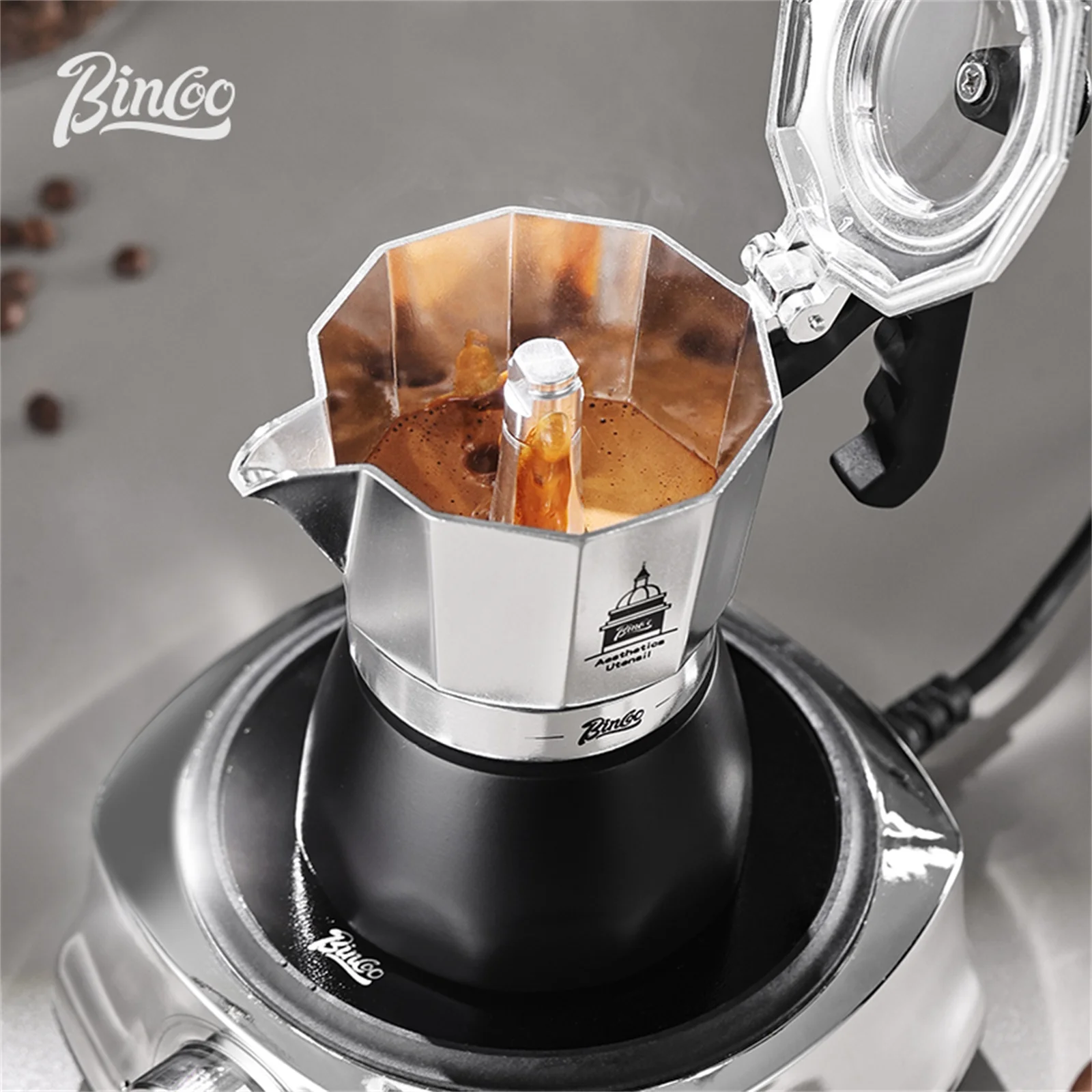 BINCOO Double Valve Moka Pot，E - Home Barista 评论和价格