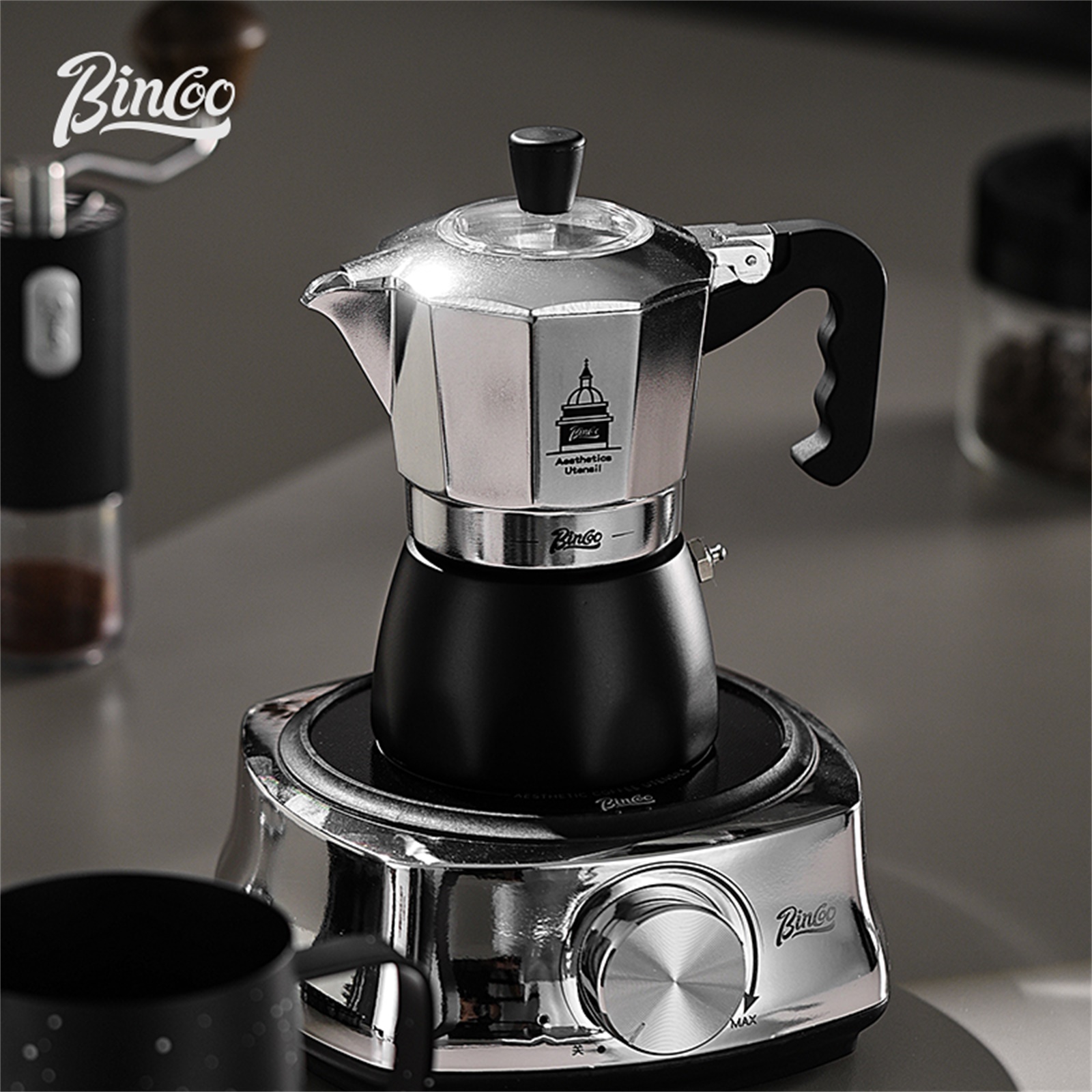 BINCOO Double Valve Moka Pot，E - Home Barista 评论和价格