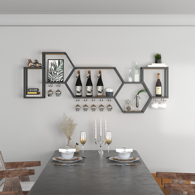 Designer Shelves Bar Cabinet L - Home Bar And Cabinet 评论和价格