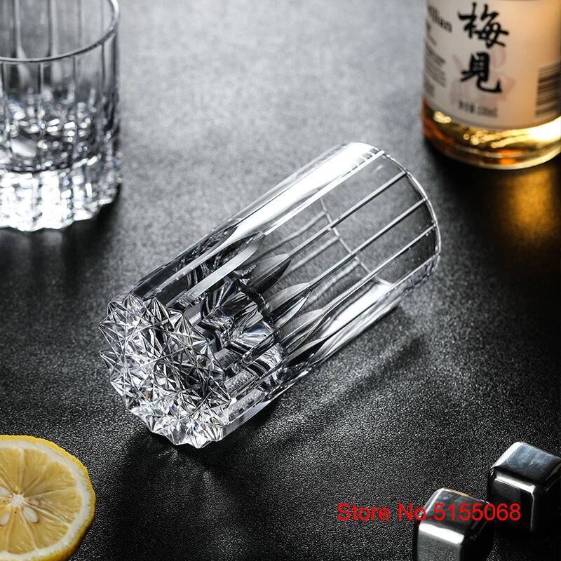 High End Edo Kiriko Crystal As - Highball Glass Set 评论和价格