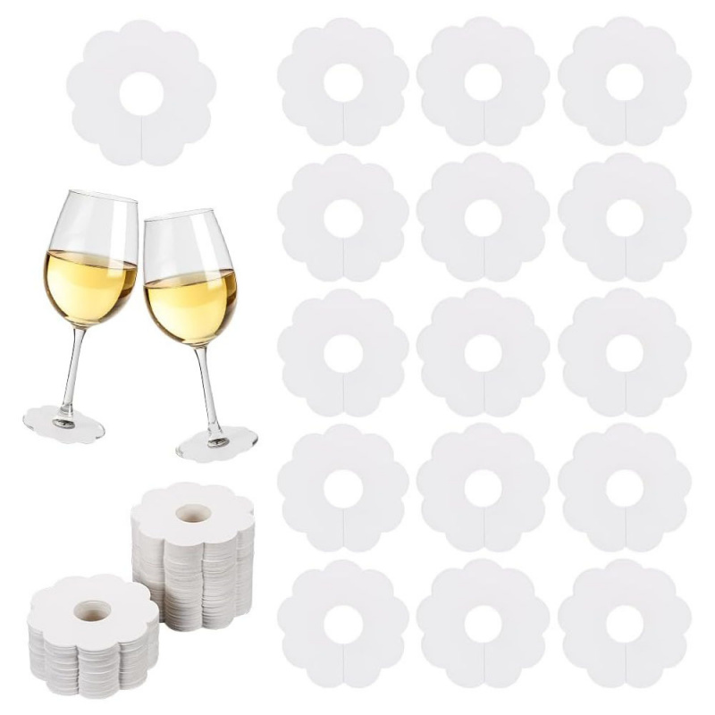 50pcs  Wine Glass Display Card - Cocktail Recipe Book 评论和价格